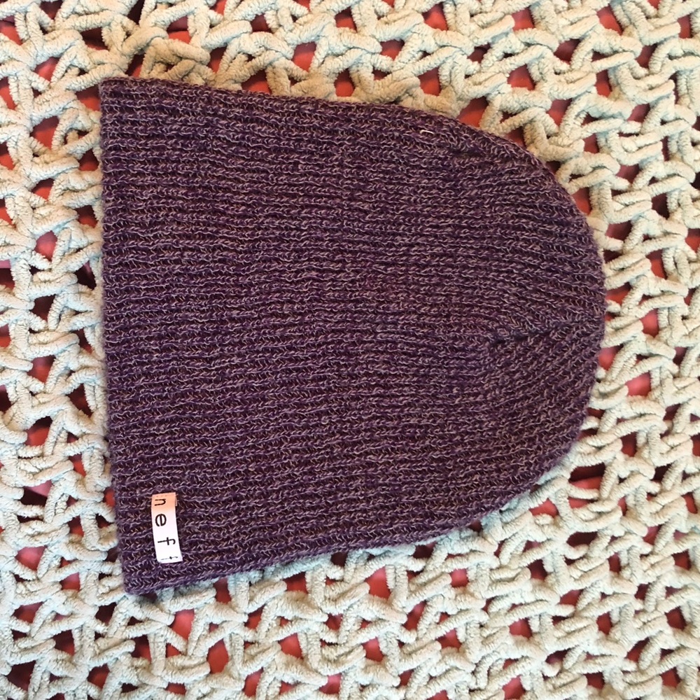 PURPLE NEFF BEANIE